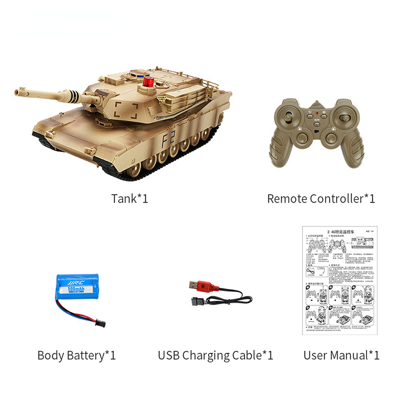 Rock Crawler  JJRC Q90 1/24 2.4G Tank Toy Car Remote Control Sound Effects Kids Toys Cars Electronic Hobby Toys for Kids