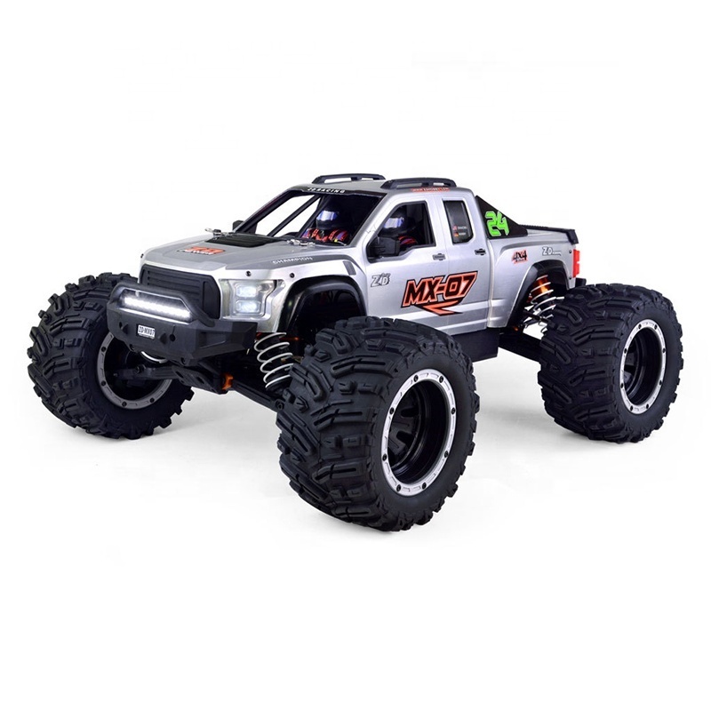 ZD Racing MX-07 2.4Ghz 1/7 4WD 4x4 Brushless Fast RC Car For Adults With 100 km High Speed Off Road Remote Control Truck Toys