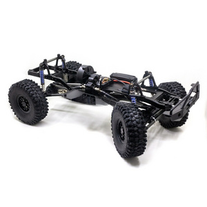 1 Set 313mm Wheelbase Frame Chassis with Wheel Tires Kit for 1/10 SCX10 II 90046 RC Crawler Car Assembled Upgrade Parts