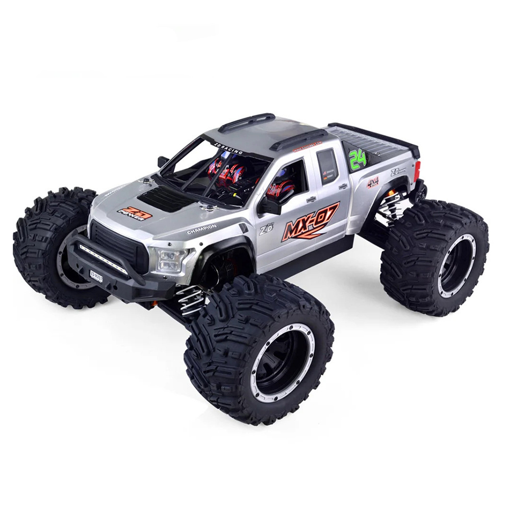 ZD Racing MX-07 2.4Ghz 1/7 4WD 4x4 Brushless Fast RC Car For Adults With 100 km High Speed Off Road Remote Control Truck Toys