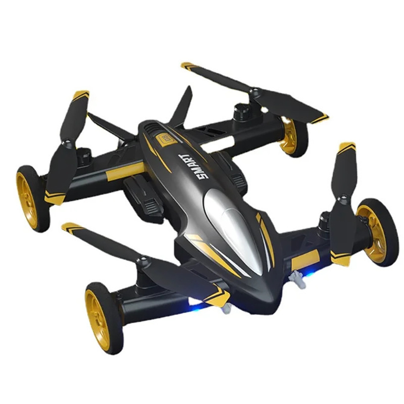 Paisible JJRC H110 Flying Car 2 In 1 RC Drone Height Hold Quadcopter 2.4G Headless Mode RC Helicopter 3D Flip Drone