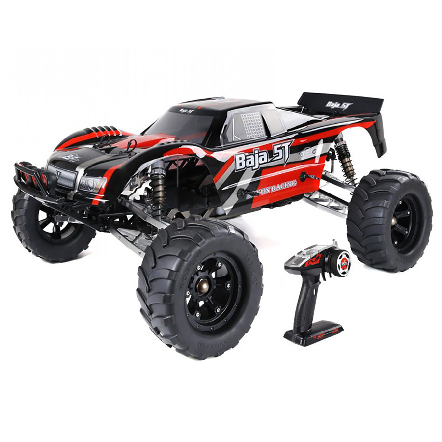 1/5 RoFun Baha 5T Max 45CC 2 Stroke 2.4G 2WD RTR Petrol Gas Gasoline Powered RC Car Nitro Remote Control Truck Toy For Adults