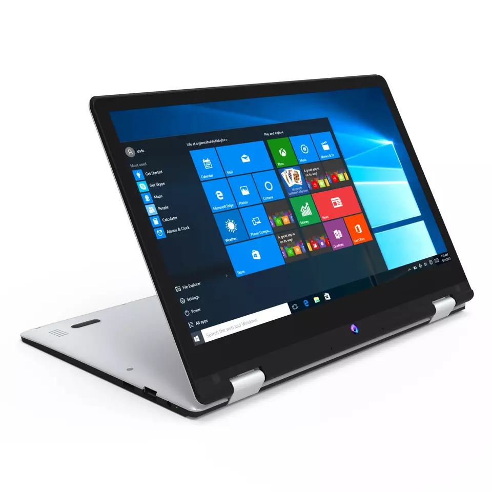 PAISIBLE Factory Custom OEM 2in1 Yoga 360 Rotation 11.6 Inch  Window 10 Laptop  Notebook with Backlight Keyboard