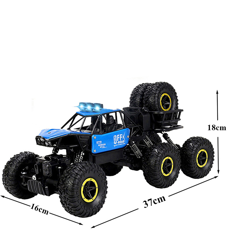 Rock Crawler 6WD Electric RC Car Off Road Remote Control Toy Radio Control Car 765-14A