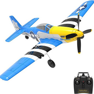 Paisible Volantex P51D 400mm Blue RC EPP Airplane 4CH 2.4G Outdoor Aircraft Remote Control Plane For Kid Birthday Gift