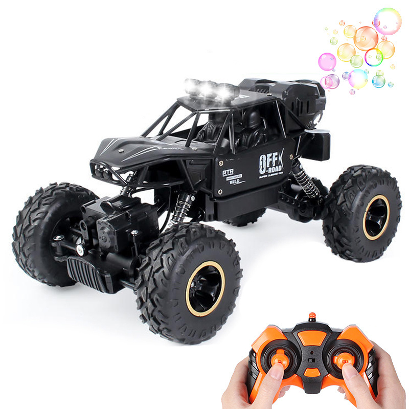 Rock Crawler LK PP5514 Remote Control Toy 4WD Radio Control Vehicle 4x4 Drive RC Car Bubble Spray Machine