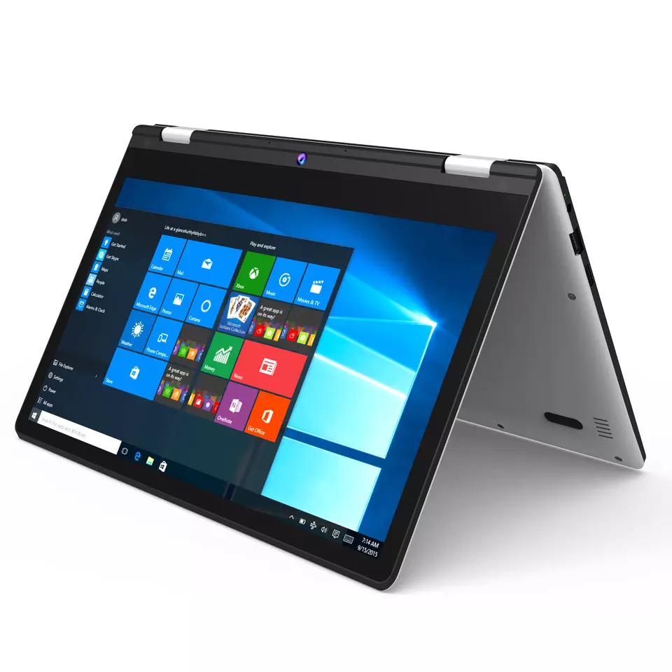 PAISIBLE Factory Custom OEM 2in1 Yoga 360 Rotation 11.6 Inch  Window 10 Laptop  Notebook with Backlight Keyboard