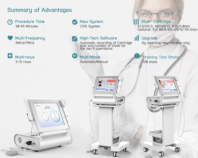 BECO 8D Ultrasonic Skin Tightening Smas Lifting Machine For face sculpting