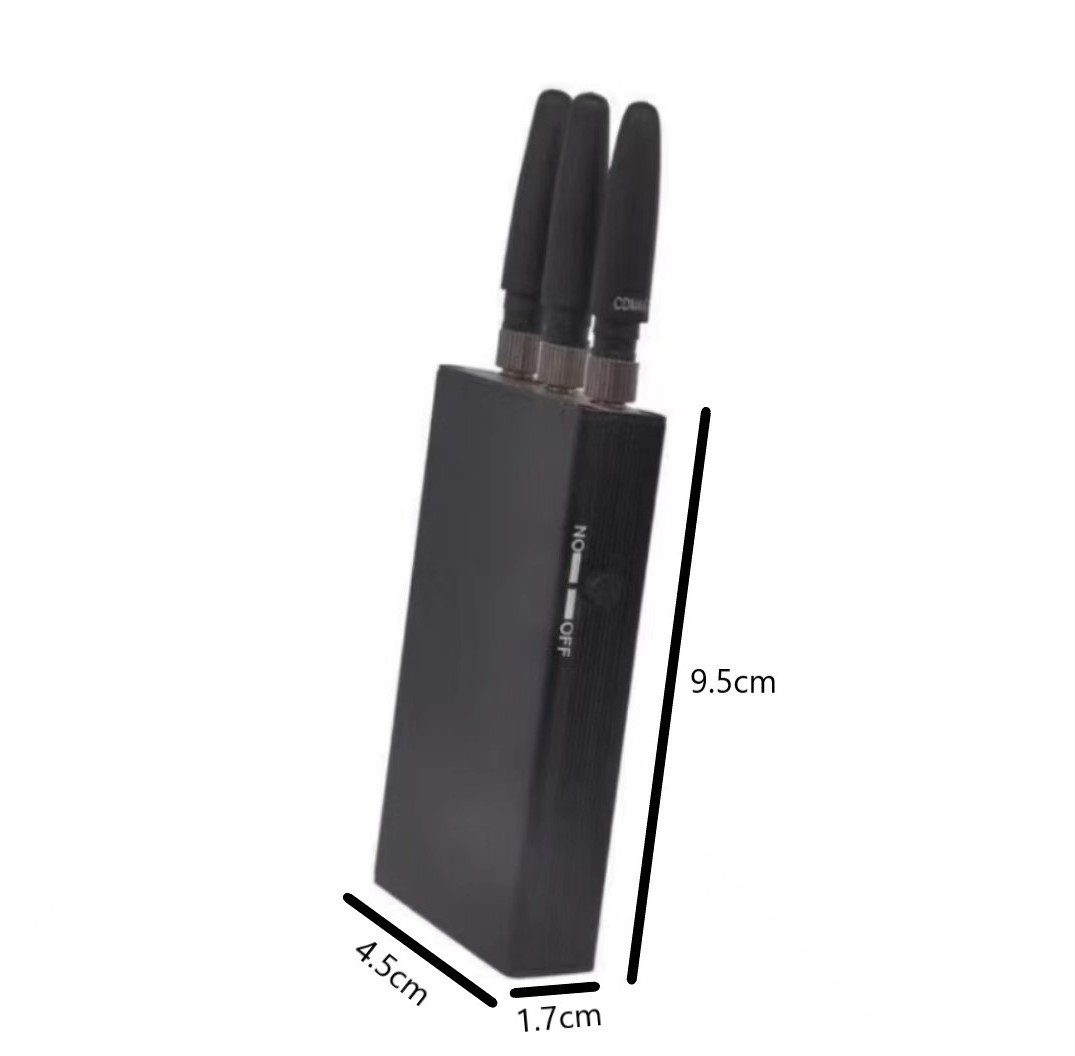 Portable Handheld 3 Antennas GSM 2G 3G GPS RF Wireless Signal Reduction Device Detector