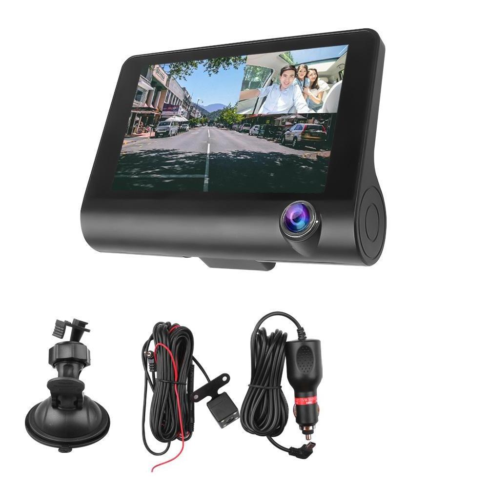 3 Lens Car DVR Triple With Three Cameras Car Camera HD 1080P Dash Cam 170 Degree Wide Angle Car Black Box