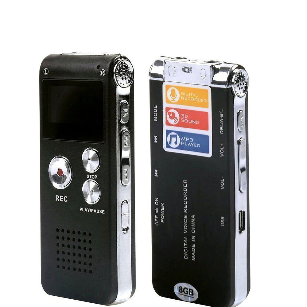 Hot Selling Digital Audio Voice Recorder With Mini USB Sound Recording Pen 8GB 16GB Memory