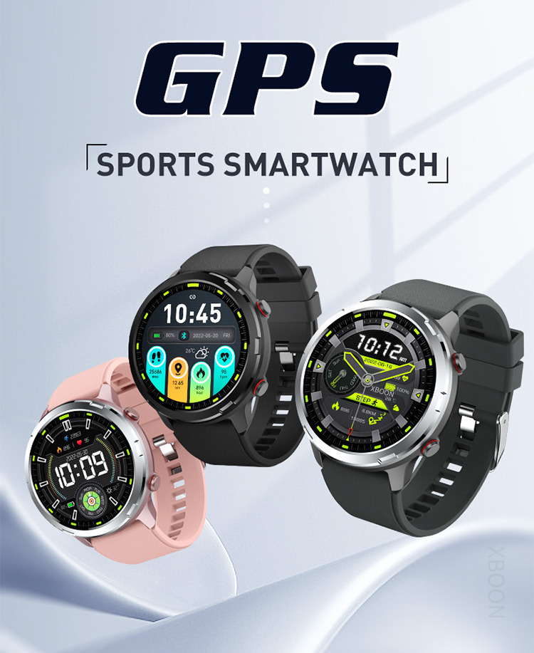 S47 Smart Watch High Quality Fashion Android Sports Smartwatch IP68 Waterproof Fitness GPS Watch Reloj Tracker For Men