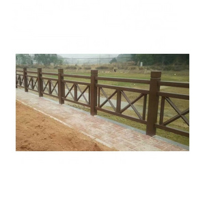 Precast concrete split rail fence panels molds for sale