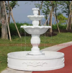 Large silicone casting concrete cement fountain molds