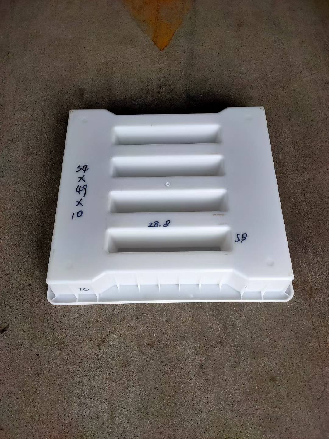 Gutter Cover Grating mold plastic cement rainwater manhole cover water grate sewer cement cover mould