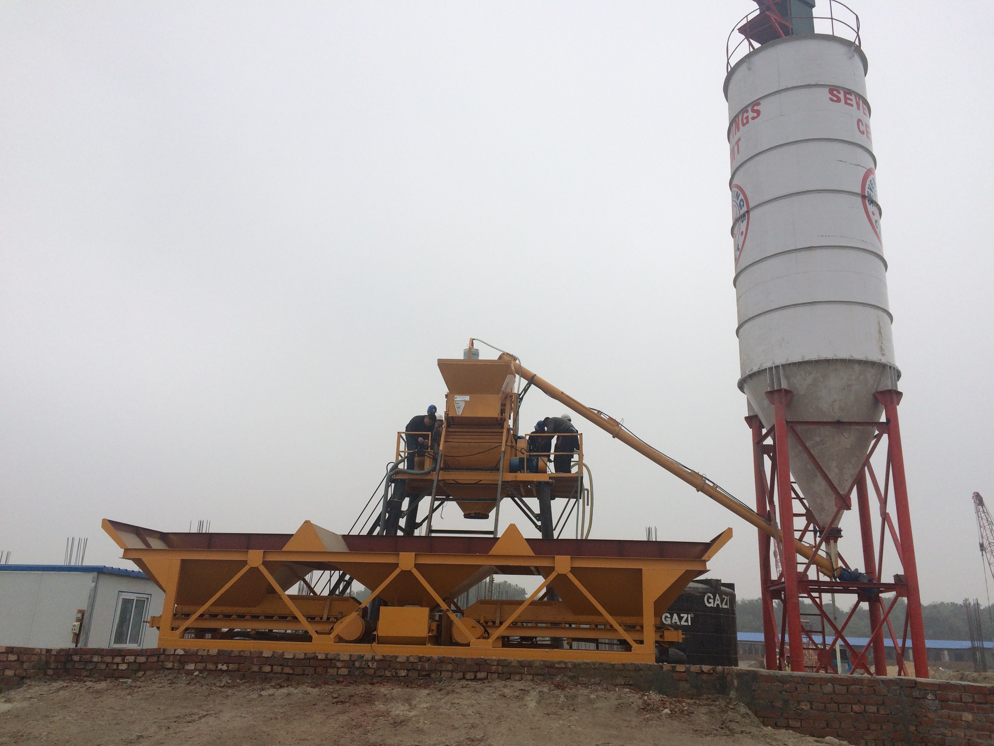 Diesel Concrete paving stone making machine