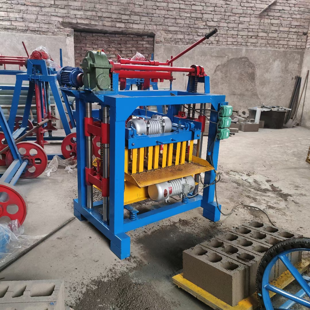 Customization concrete block making machine