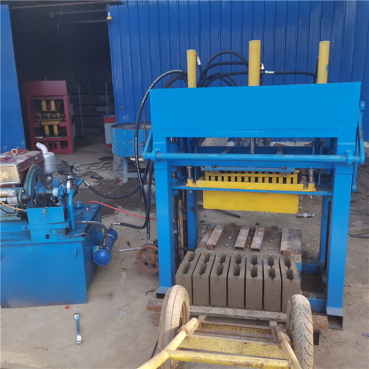 Modern brick making QT4-25 cement blocking machines