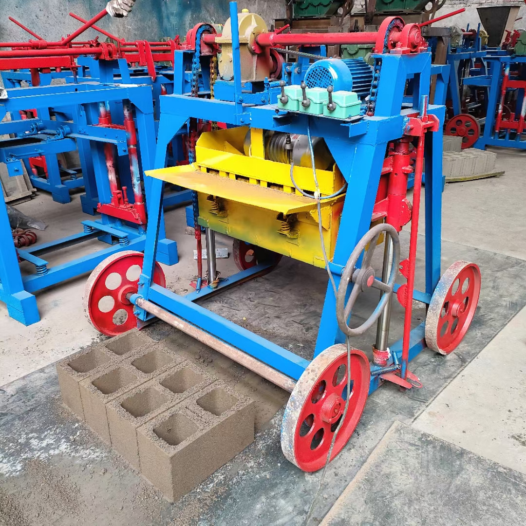 Customization concrete block making machine