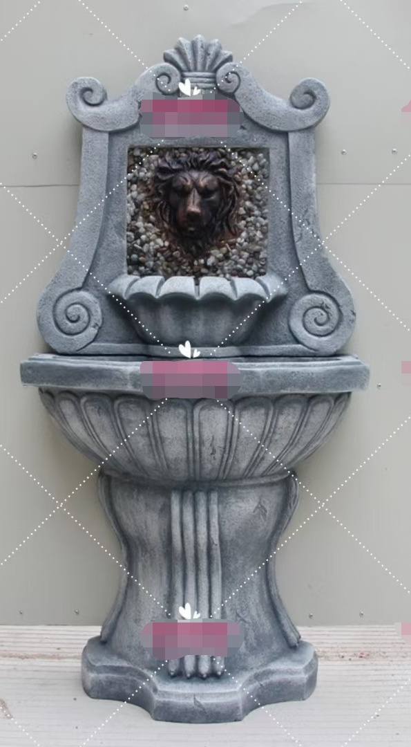 Garden concrete water sink small concrete fountain molds