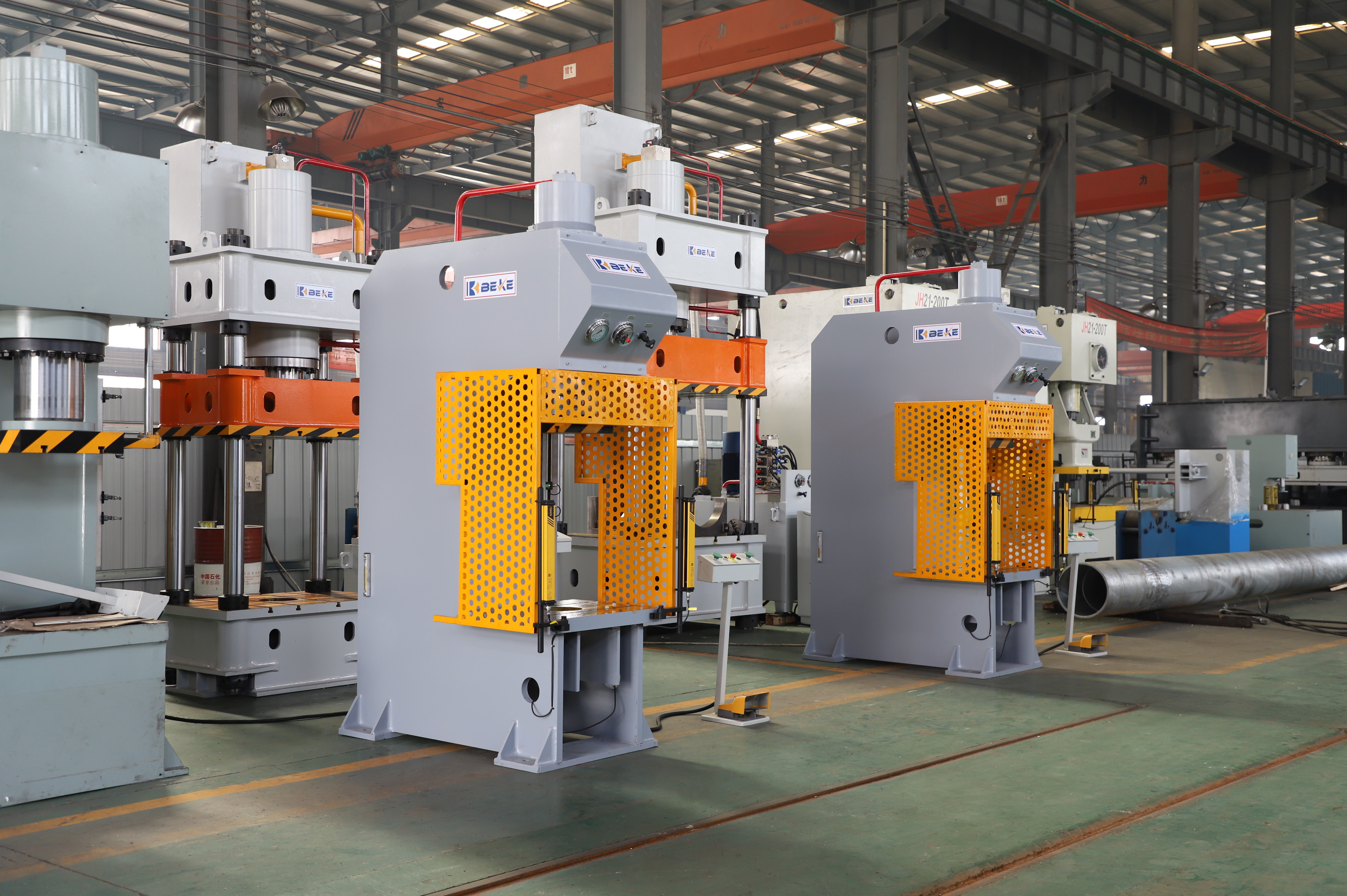 Single Column Hydraulic Press C Type Hydraulic 50 100 200 Tons Automatic Metal Processing Molding