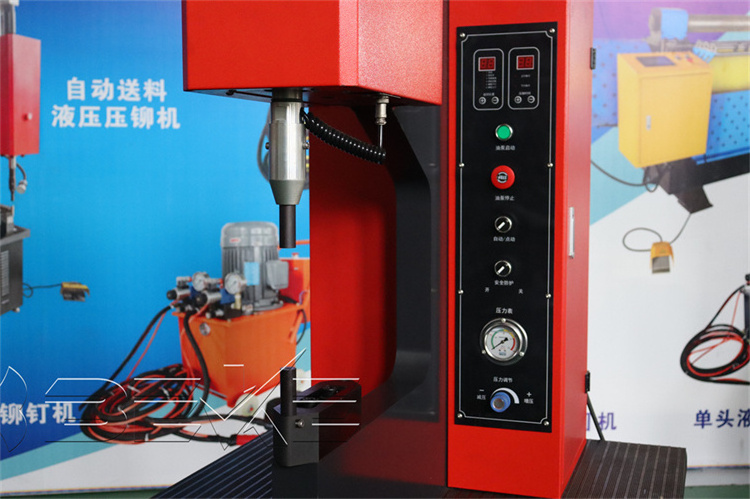 BEKE Press-proof hand automatic feeding hydraulic riveting machine 618 624, self-clinching fastener insertion machines