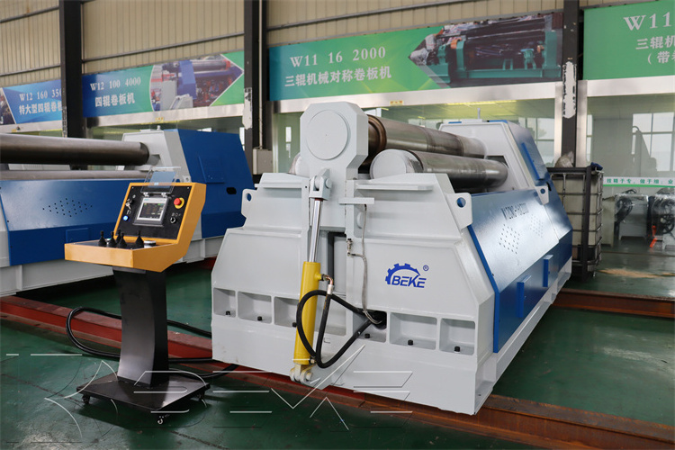 Beke W12 16*3000 Rolling Machine,Hydraulic Rolling Machine,4 Rollers Rolling Machine