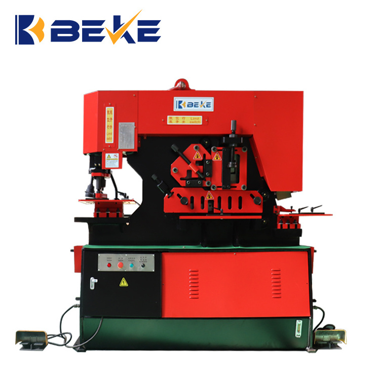 Factory Wholesale Q35y-20 Machinery Sales Hydraulic Ironworker Combined Punching Notching And Shearing Machine