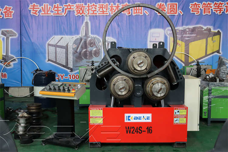 hot sale angle iron steel tube pipe roll profile bending machine price