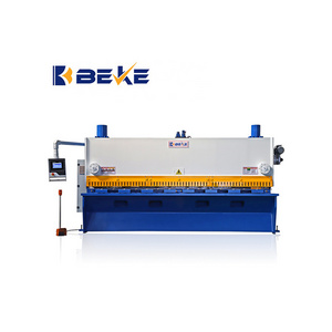 BEKE Cnc 6*3200mm Sheet Metal hydraulic Shearing Machine With DAC360T System Controller For Sale