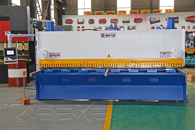 BEKE Cnc 6*3200mm Sheet Metal hydraulic Shearing Machine With DAC360T System Controller For Sale