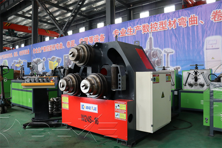 hot sale angle iron steel tube pipe roll profile bending machine price