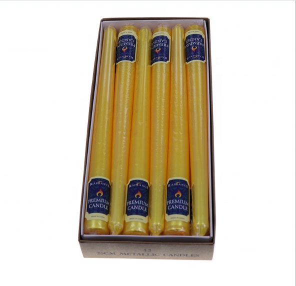 Wholesale 100% natural beeswax Hanukkah candle centerpiece for wedding table