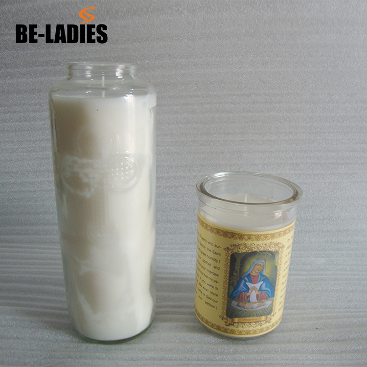 China factory price paraffin wax smokeless India mexican church religious candle