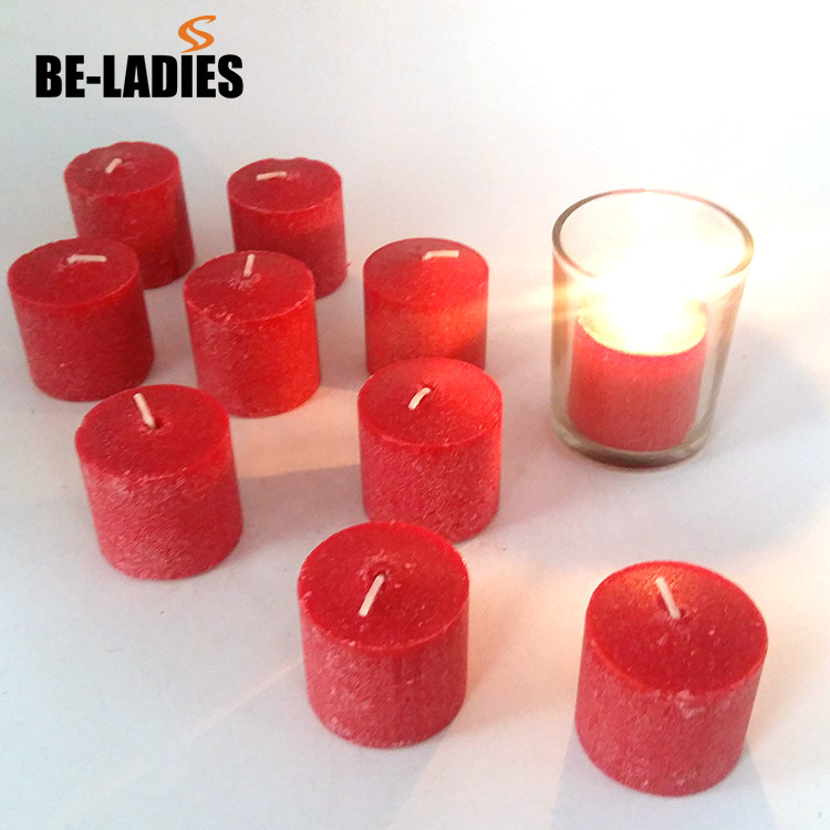 10hrs burning wholesale scented votive candle for christmas