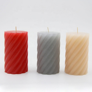 Wholesale Pillar Candles Flat Top Custom Candle Home High Quality Pillar Candles