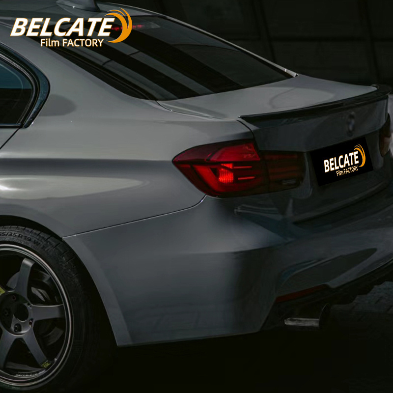 BELCATE Wholesale Premium Grey packaging No Bubble color changing glue vinyl film body chameleon envelope car sticker