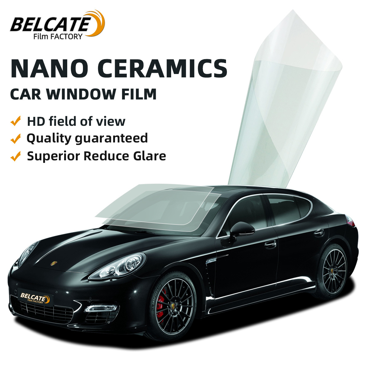 Nano ceramic car window film, solar film heat insulation, explosion-proof, sunscreen, wholesale large quantities