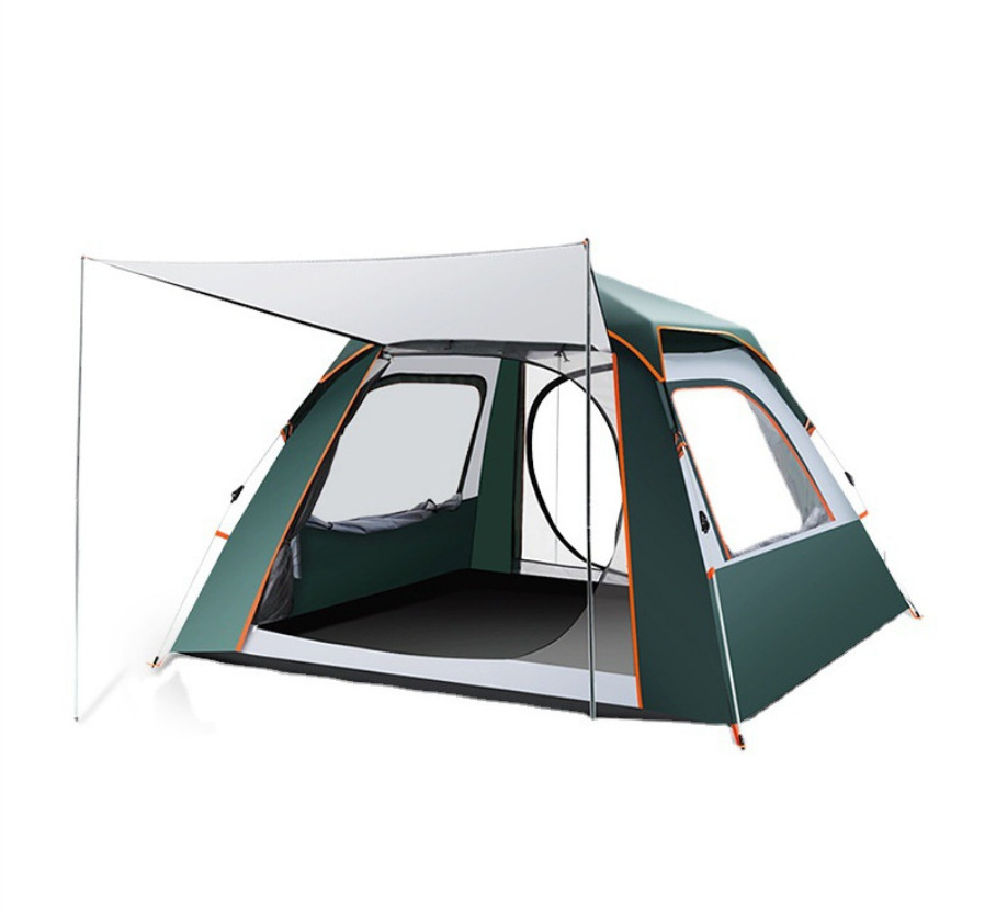 Wholesale Tent Outdoor Portable Folding Automatic Sun Protection Rain Proof Outdoor Camping Equipment Vinyl Tent Supplies