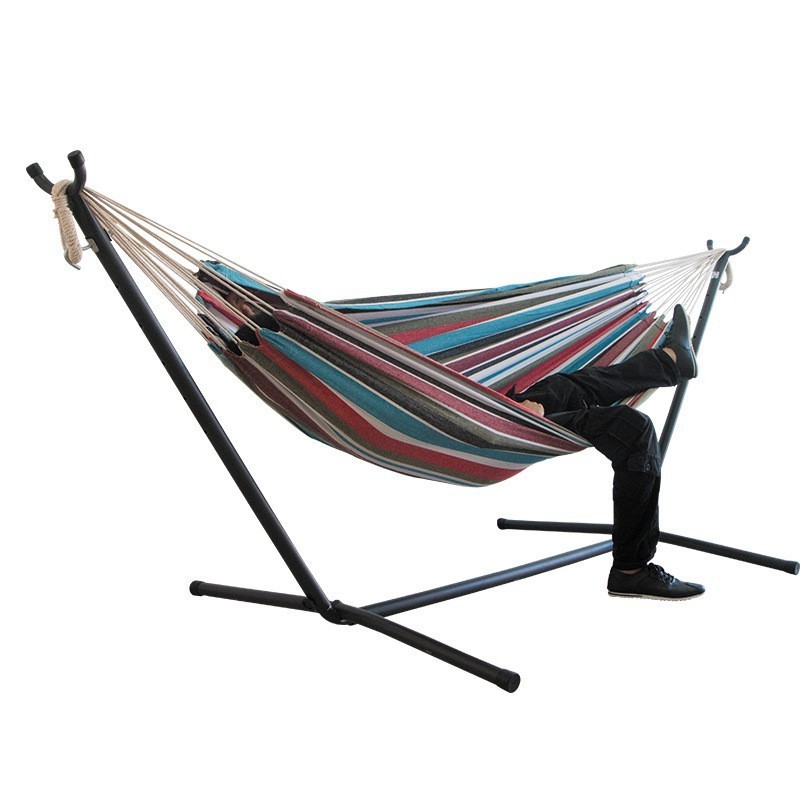 Special Outdoor Glider Swing Anti-Rollover Canvas Hammock