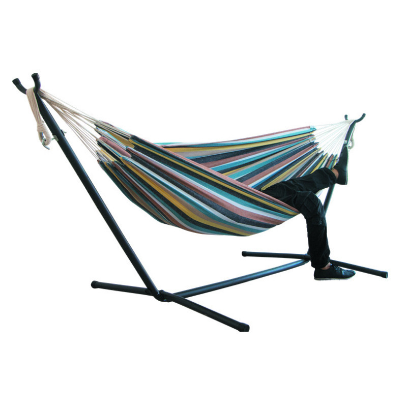 Special Outdoor Glider Swing Anti-Rollover Canvas Hammock