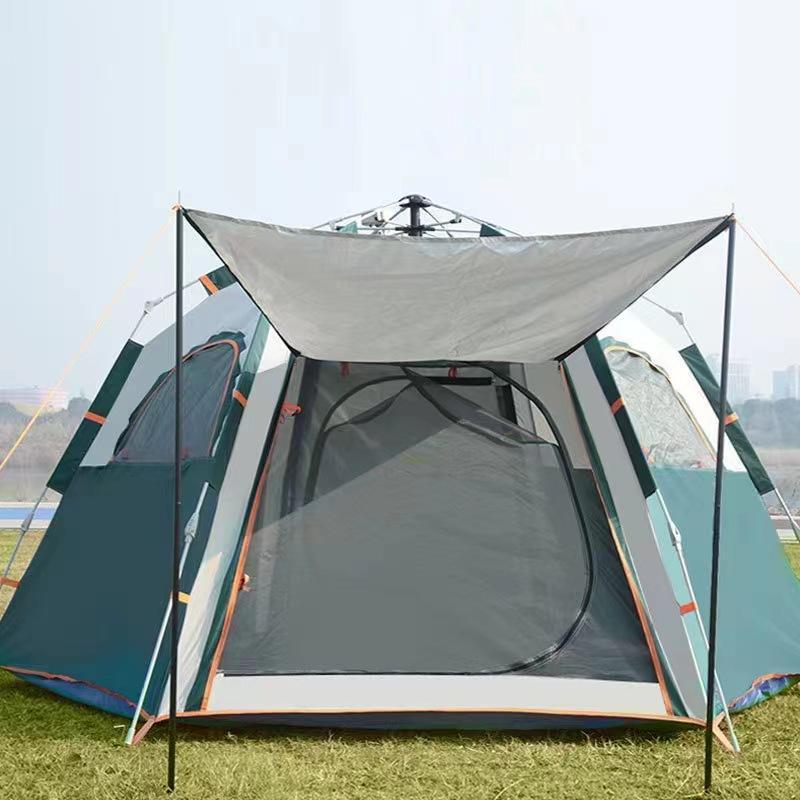 Wholesale Tent Outdoor Portable Folding Automatic Sun Protection Rain Proof Outdoor Camping Equipment Vinyl Tent Supplies