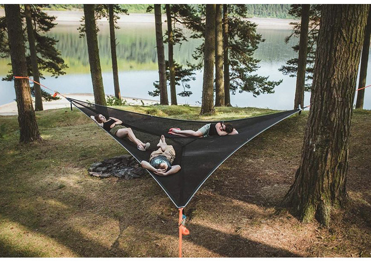 Outdoor Hammock Hanging Set For Tree Or Beam Outdoor Tree Tent