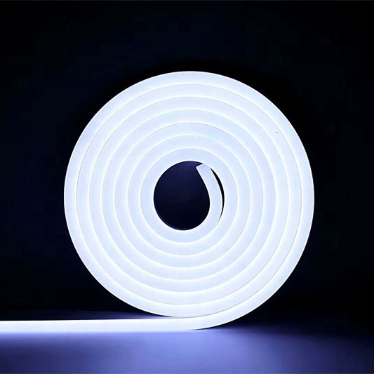 DC12V 5mm 6mm 8mm 5m 50m 100m ultra thin size silicone side top view led neon lights strip ip67 Led neon Flex for Sign