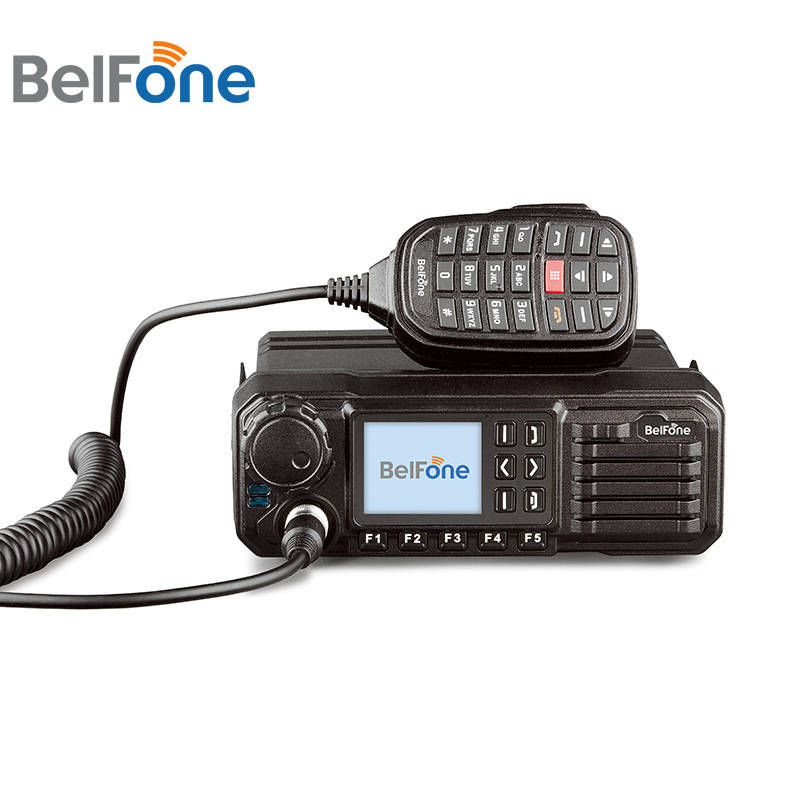 BelFone 10/20/50km Long Distance 50w VHF/UHF Transceiver GMRS Two Way Car Mounted DMR Digital Mobile Radio Walkie Talkie