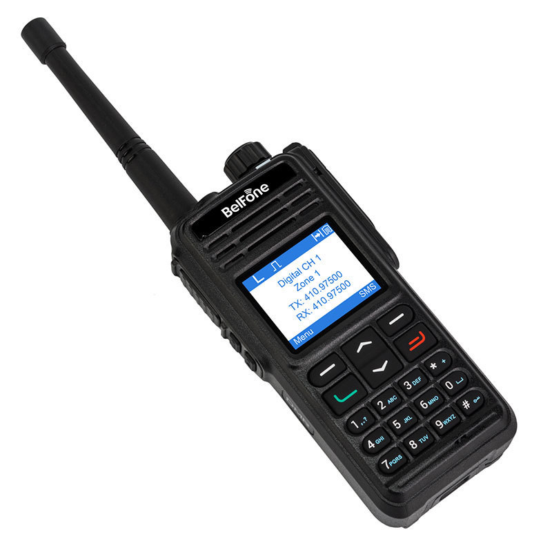 Belfone TD-930  Handheld Tire 3 Two Way Radio  Pseudo Trunk IP68 Waterproof Critical Communication  Woki Toki