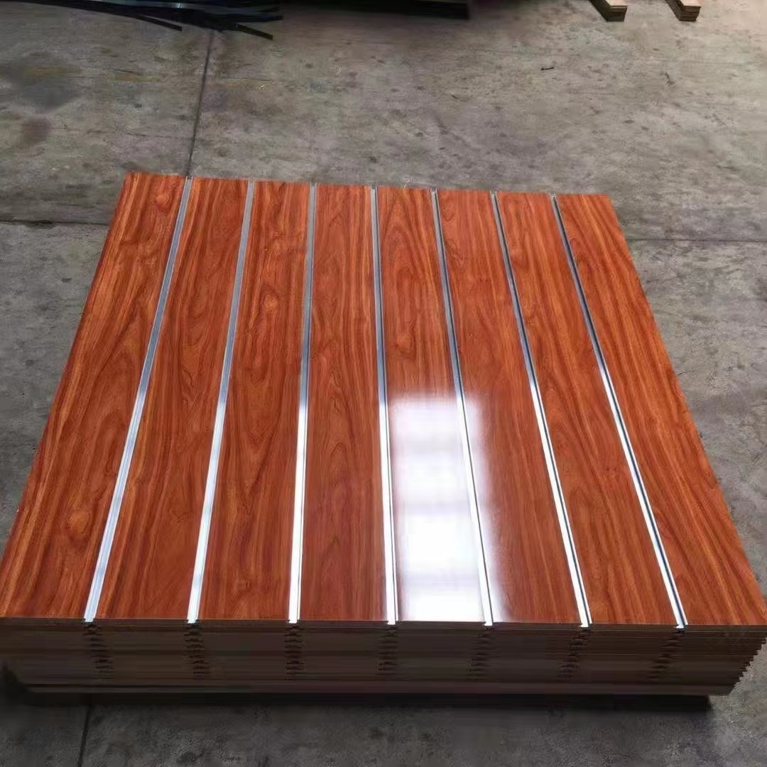 Custom 8*4 feet Wood Slat Wall Fiberboard 18mm Slotted Groove Slatwall Mdf Panels/display Stand For Sales Slatwall Display