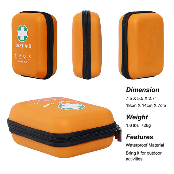 AOSI Best Selling Eco Friendly First Aid Kit With Medical Supplies For Home Outdoor