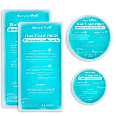 Hot Selling 3 Pack Medical Home Ice Pack Gel Hot And Cold Pack Therapy Reusable Gel Pack Compress Wrap