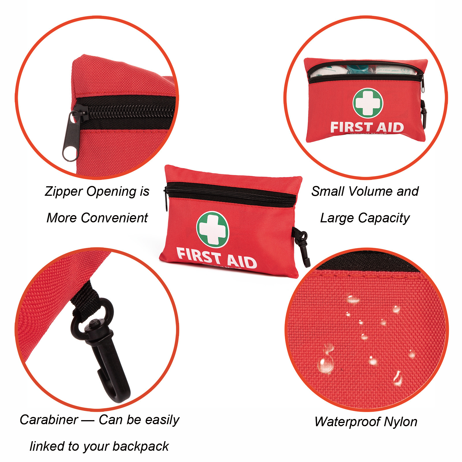 Customized OEM ODM Supplies 110 Pieces Small First Aid Kit Emergency Survival Kit And First Aid Kit